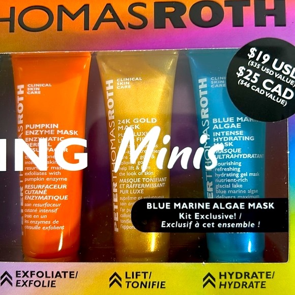 Peter Thomas Roth NWT 5 Piece Facial Mini Masking Kit Made in USA Travel Size - Picture 6 of 9